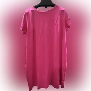 Ava & Viv Fuchsia Shirt Dress